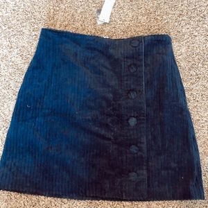 Corduroy skirt
